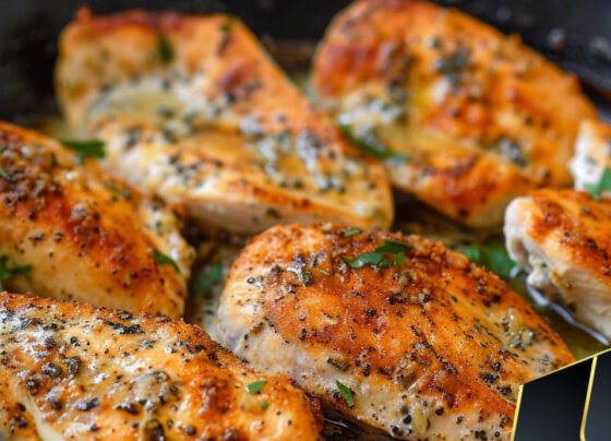 Garlic Butter Chicken prepared at home with simple ingredients and clear steps.