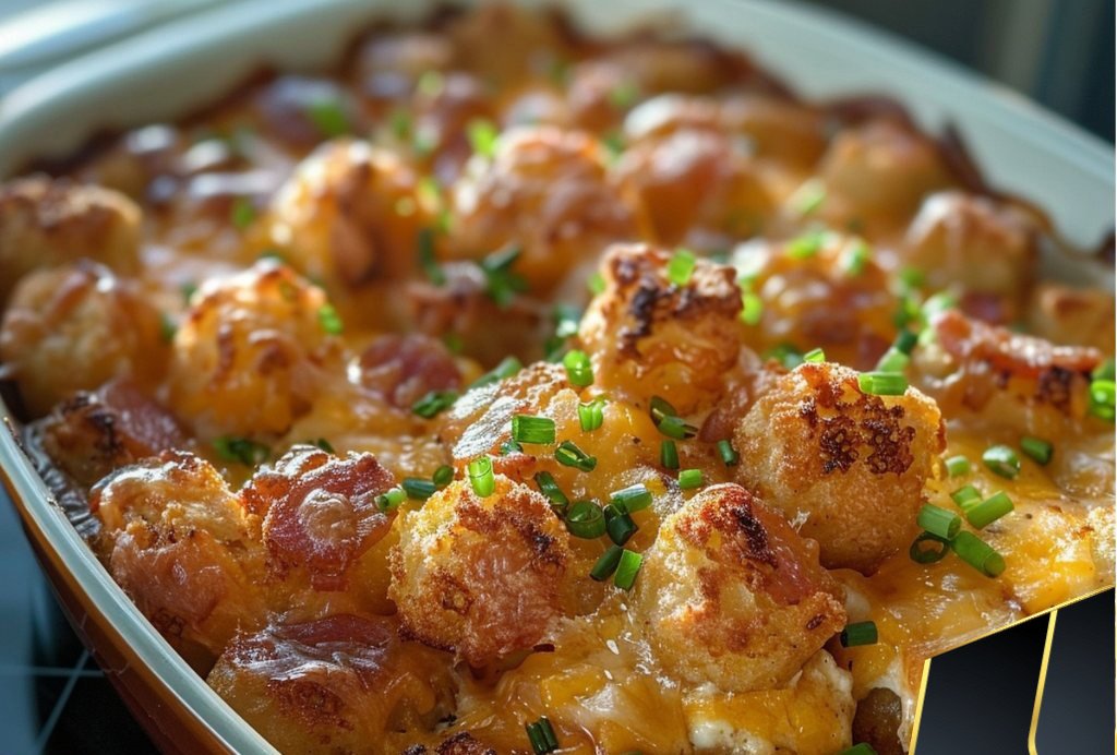 Tater Tot Casserole Breakfast