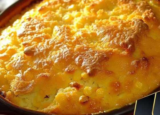 Easy Creamy Corn Casserole prepared at home with simple ingredients and clear steps.