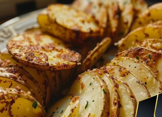 Sliced Baked Potatoes prepared at home with simple ingredients and clear steps.