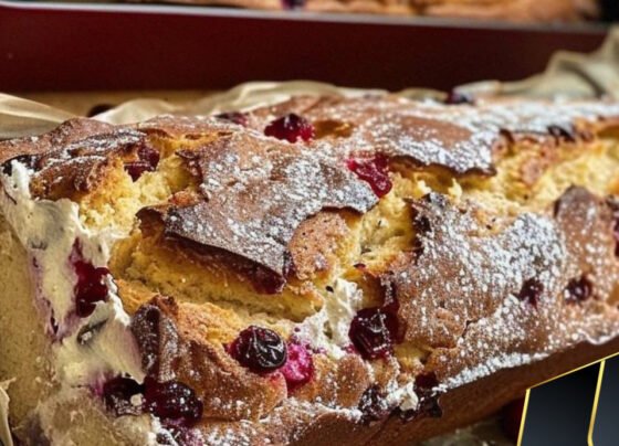 Cream Cheese Cranberry Loaf prepared at home with simple ingredients and clear steps.