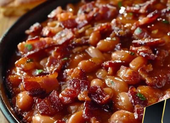Brown Sugar and Bacon Baked Beans prepared at home with simple ingredients and clear steps.