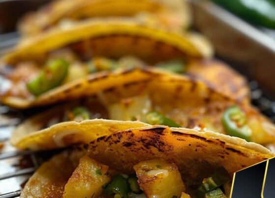 Potato Tacos with Green Chilies prepared at home with simple ingredients and clear steps.