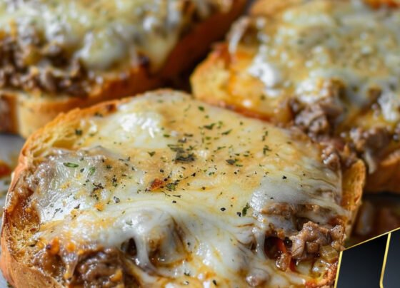 Steak and Cheese Garlic Toast prepared at home with simple ingredients and clear steps.