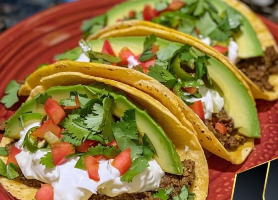 AVOCADO TACOS prepared at home with simple ingredients and clear steps.