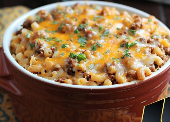 Baked Cheesy Chili Mac prepared at home with simple ingredients and clear steps.