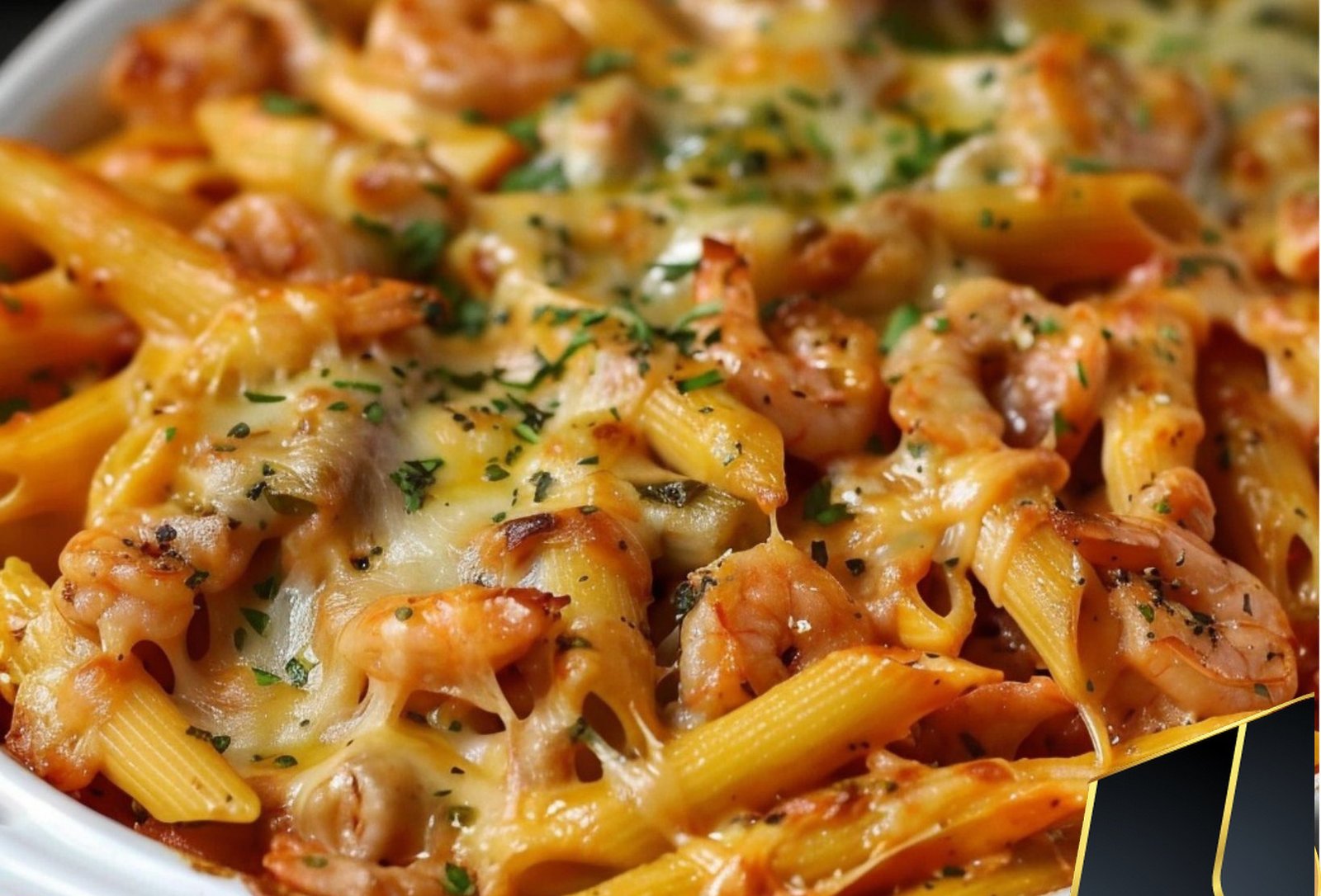 Baked Ziti with Shrimp