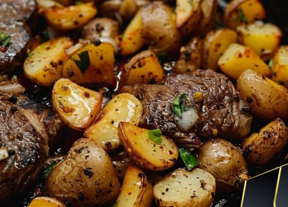 Garlic Butter Steak and Potatoes Skillet prepared at home with simple ingredients and clear steps.