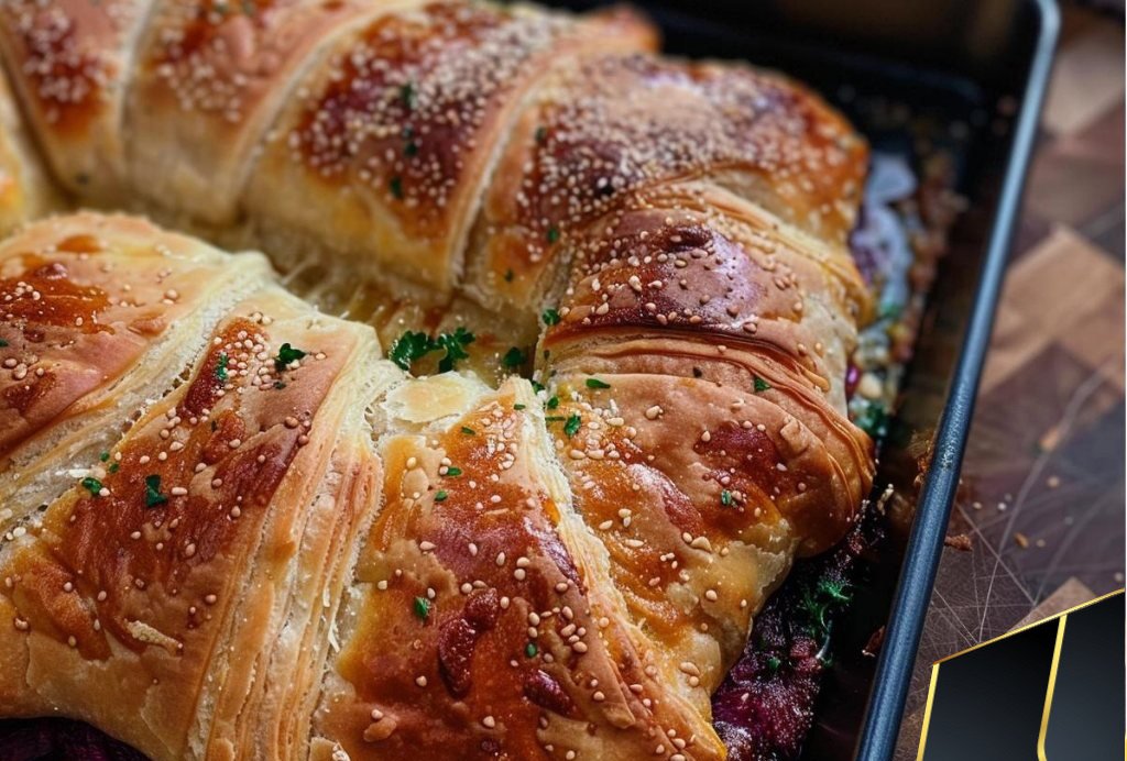 Reuben Crescent Bake