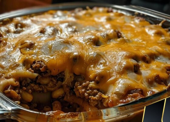 Hamburger Casserole prepared at home with simple ingredients and clear steps.