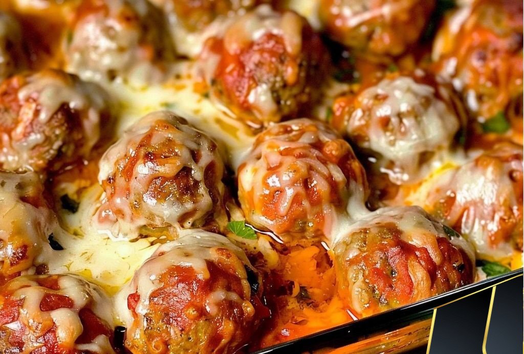 Dump and Bake Meatball Casserole