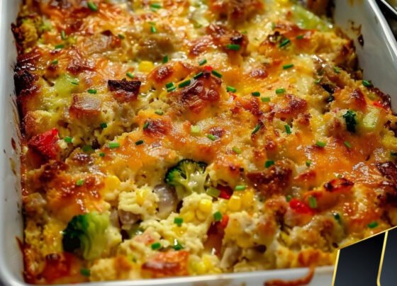 Christmas Breakfast Casserole prepared at home with simple ingredients and clear steps.