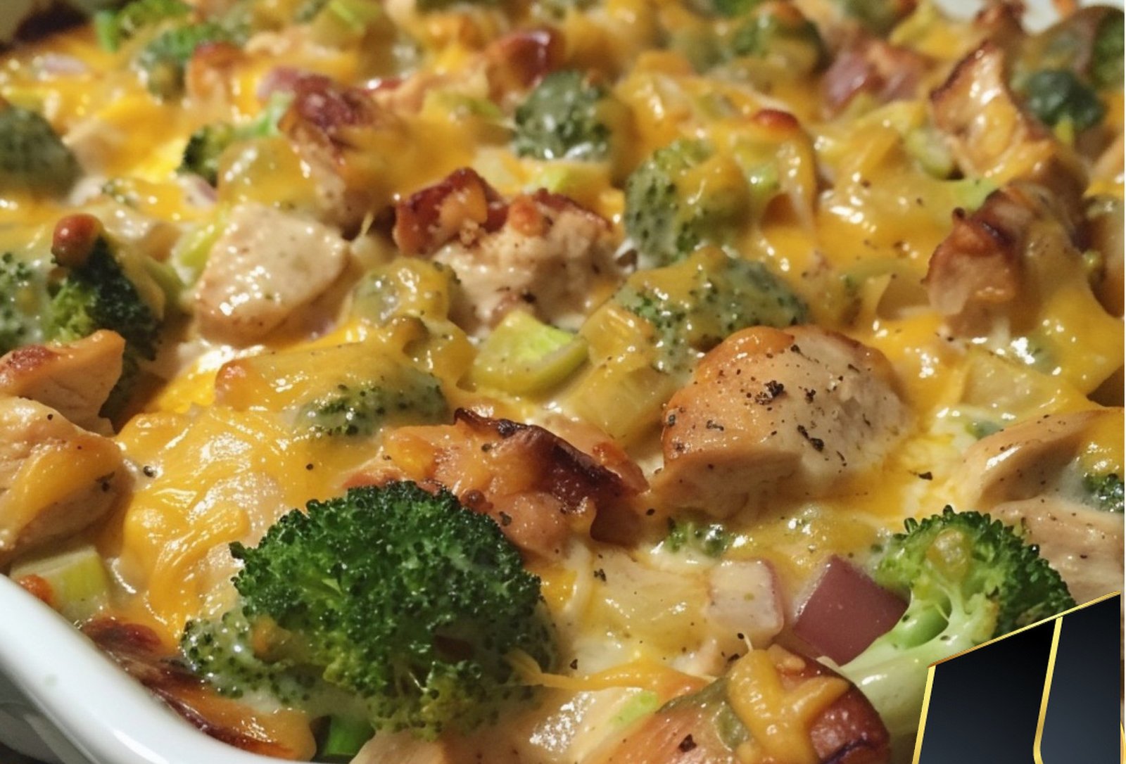 Chicken and Broccoli Cheesy Casserole