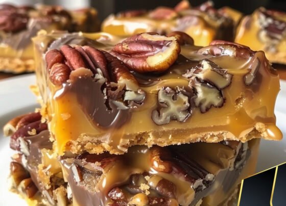 Caramel Pecan Dream Bars prepared at home with simple ingredients and clear steps.