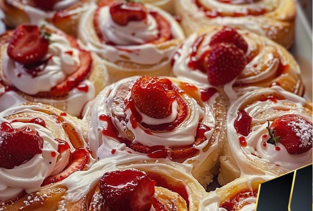 Strawberry Cream Cheese Rolls