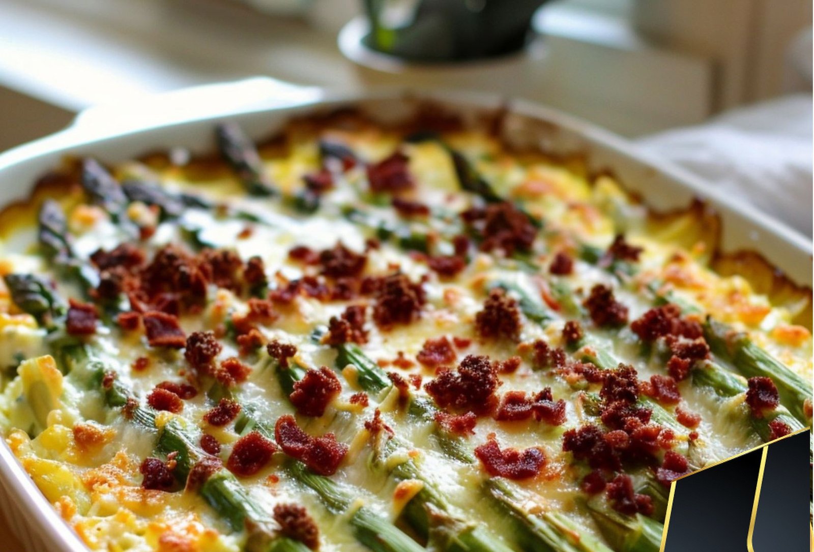 Cheesy Asparagus Casserole