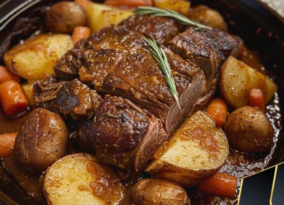 Instant Pot Pot Roast prepared at home with simple ingredients and clear steps.