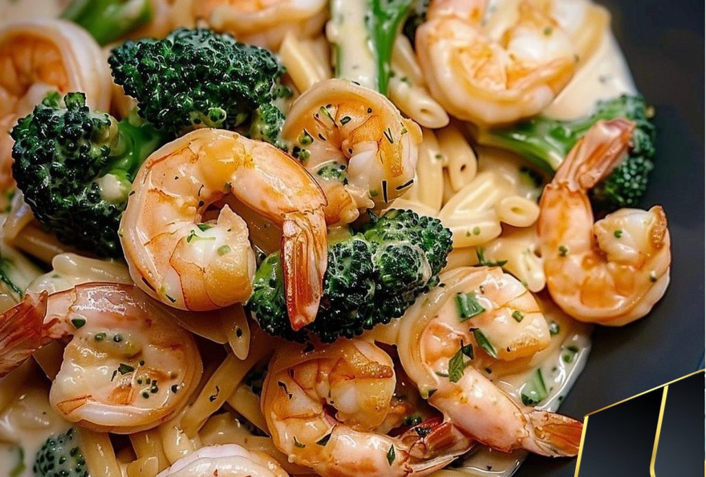 Shrimp Broccoli Alfredo