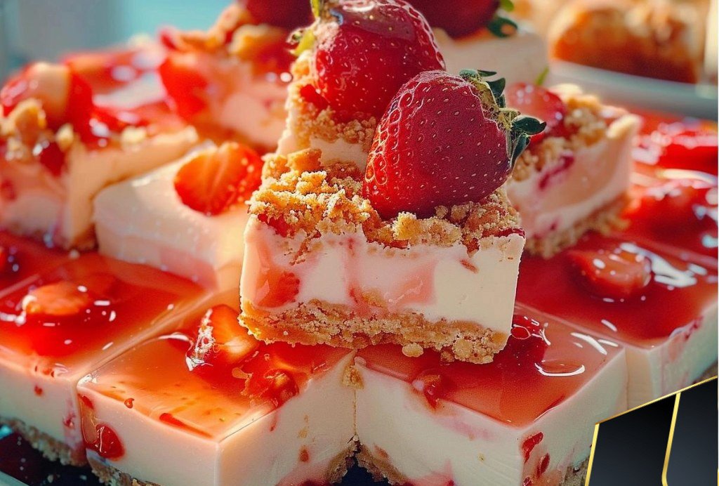 Strawberry Cheesecake Bars