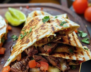 Loaded Steak Quesadillas prepared at home with simple ingredients and clear steps.