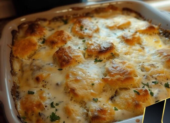 Biscuits and Gravy Casserole prepared at home with simple ingredients and clear steps.