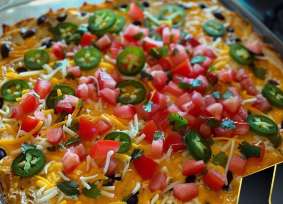 Authentic 7-Layer Mexican Dip prepared at home with simple ingredients and clear steps.