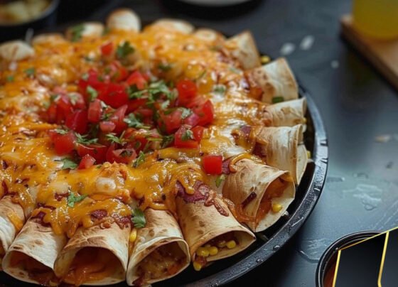 Blooming Quesadilla Ring prepared at home with simple ingredients and clear steps.
