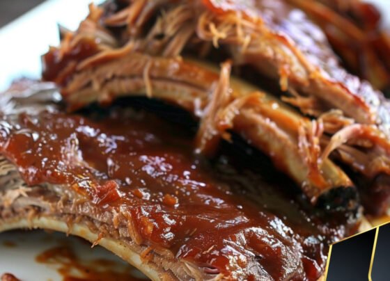 Crockpot Barbecue Ribs prepared at home with simple ingredients and clear steps.