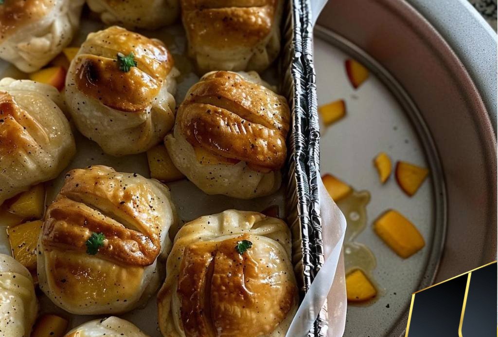 Easy Peach Dumplings