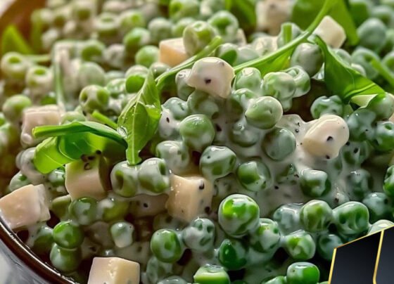 Classic Pea Salad prepared at home with simple ingredients and clear steps.