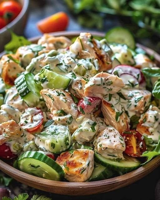 Tzatziki Chicken Salad