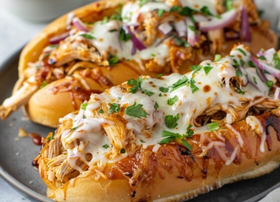 White BBQ Chicken Subs prepared at home with simple ingredients and clear steps.