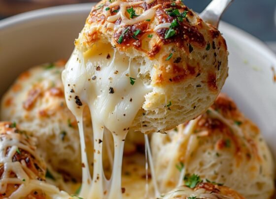 Pillsbury Biscuit Garlic Butter Cheese Bombs prepared at home with simple ingredients and clear steps.