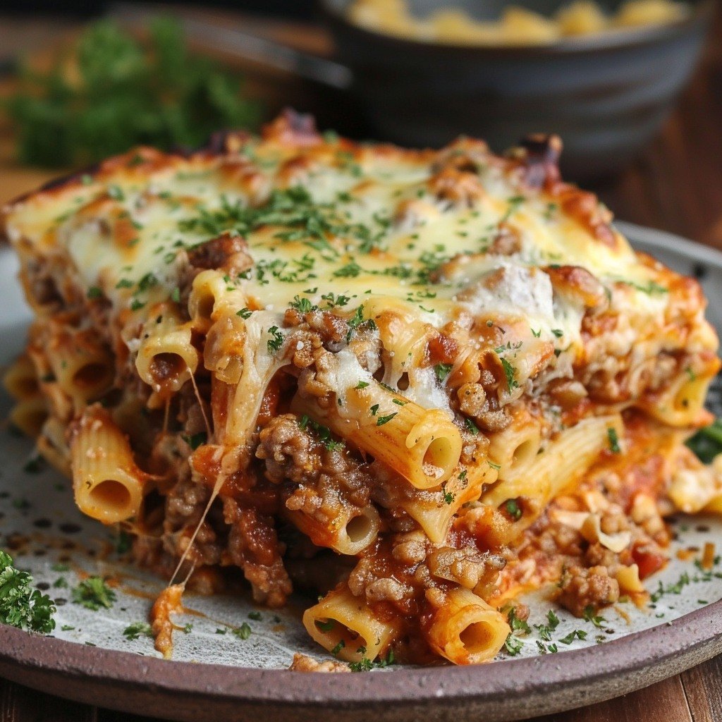 Slow Cooker Baked Ziti