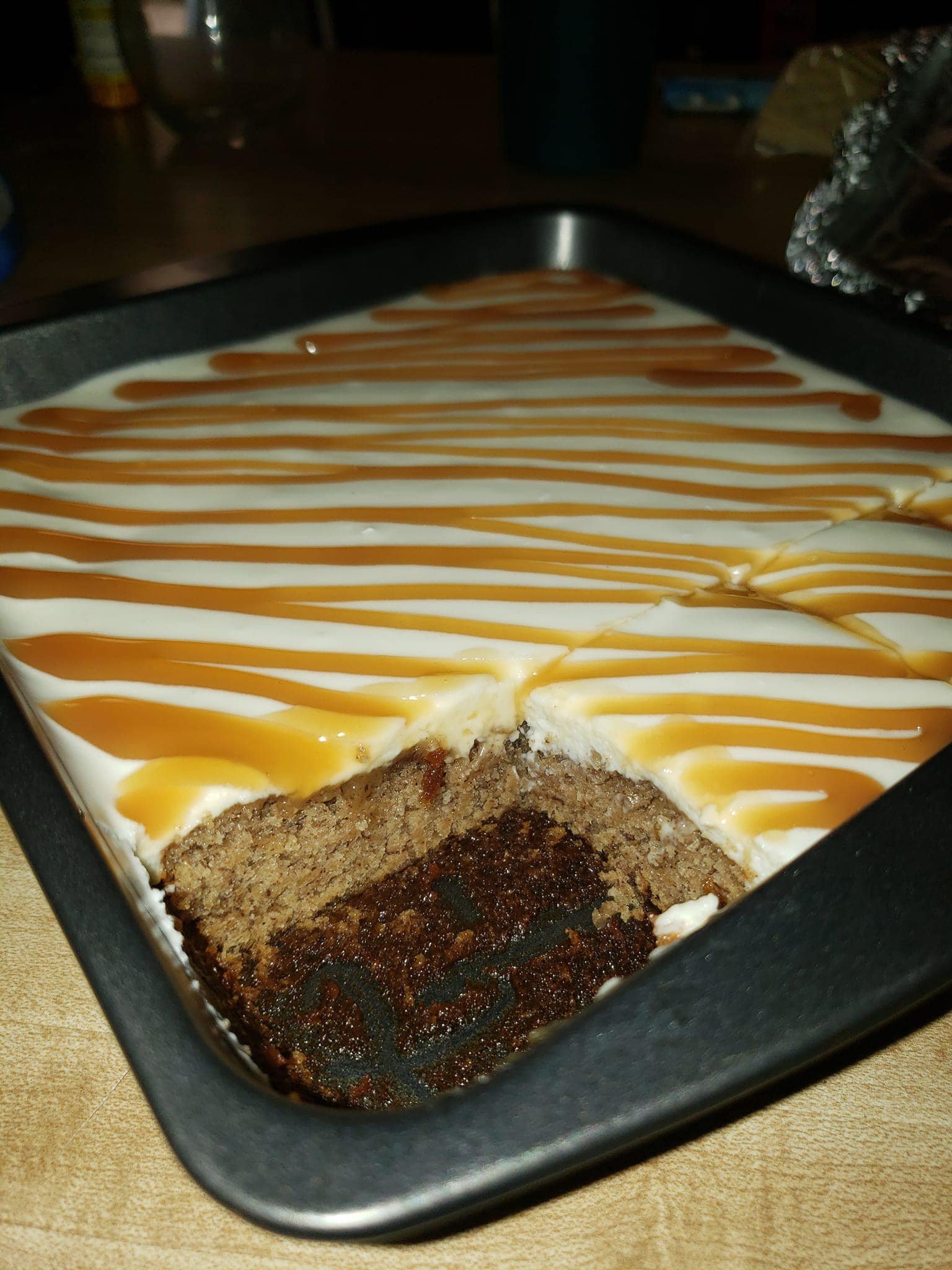 Made banana bread cheesecake for my coworkers today it was a hit. This is one of my favorites to make