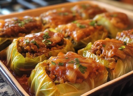 Stuffed Cabbage Rolls prepared at home with simple ingredients and clear steps.
