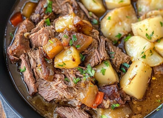 Steakhouse Pot Roast prepared at home with simple ingredients and clear steps.