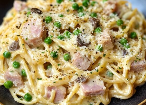 Ham Tetrazzini prepared at home with simple ingredients and clear steps.