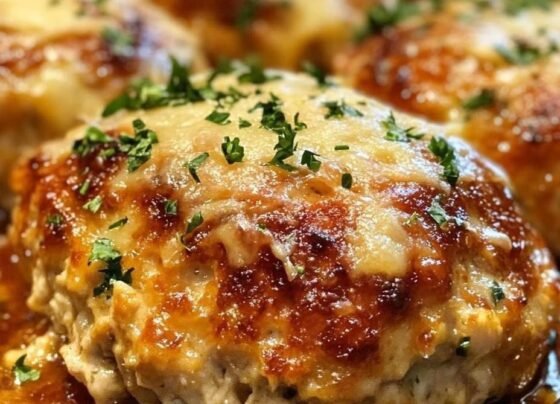 Garlic Parmesan Chicken Meatloaves prepared at home with simple ingredients and clear steps.