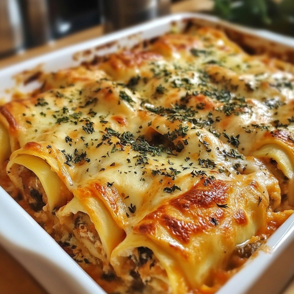 Easy Lasagne Rolls