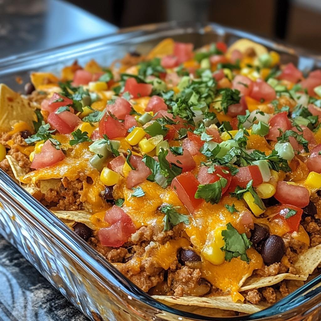 Walking Taco Casserole