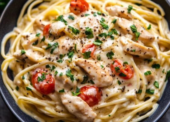 Creamy Italian Chicken Pasta prepared at home with simple ingredients and clear steps.