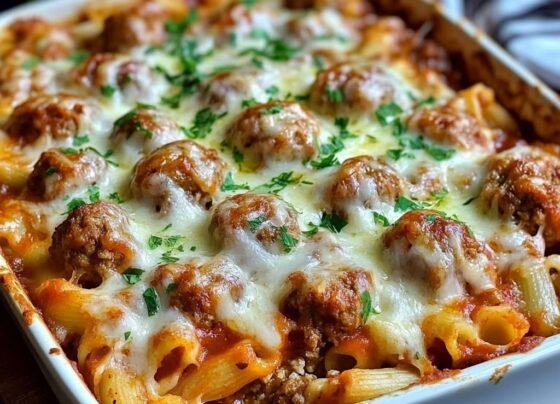 Dump and Bake Meatball Casserole prepared at home with simple ingredients and clear steps.