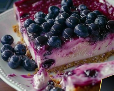 Fresh Blueberry Cheesecake prepared at home with simple ingredients and clear steps.