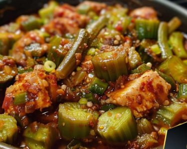 Okra Stew prepared at home with simple ingredients and clear steps.