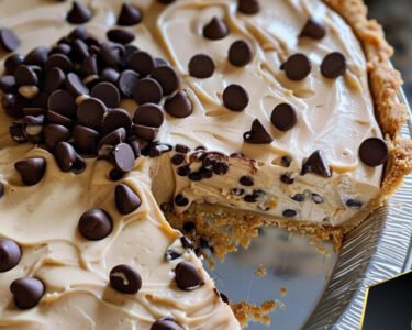 Chocolate Chip Peanut Butter Pie prepared at home with simple ingredients and clear steps.