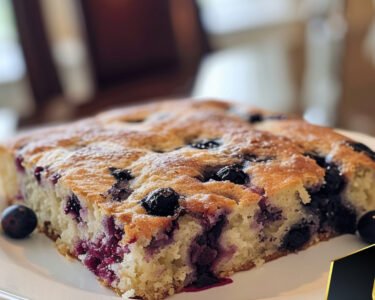 Blueberry Buttermilk Breakfast Cake prepared at home with simple ingredients and clear steps.