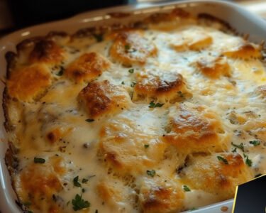 Biscuits and Gravy Casserole prepared at home with simple ingredients and clear steps.