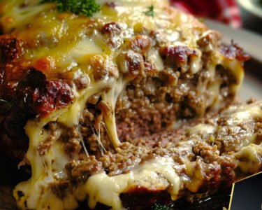 Cheese Stuffed Meatloaf prepared at home with simple ingredients and clear steps.