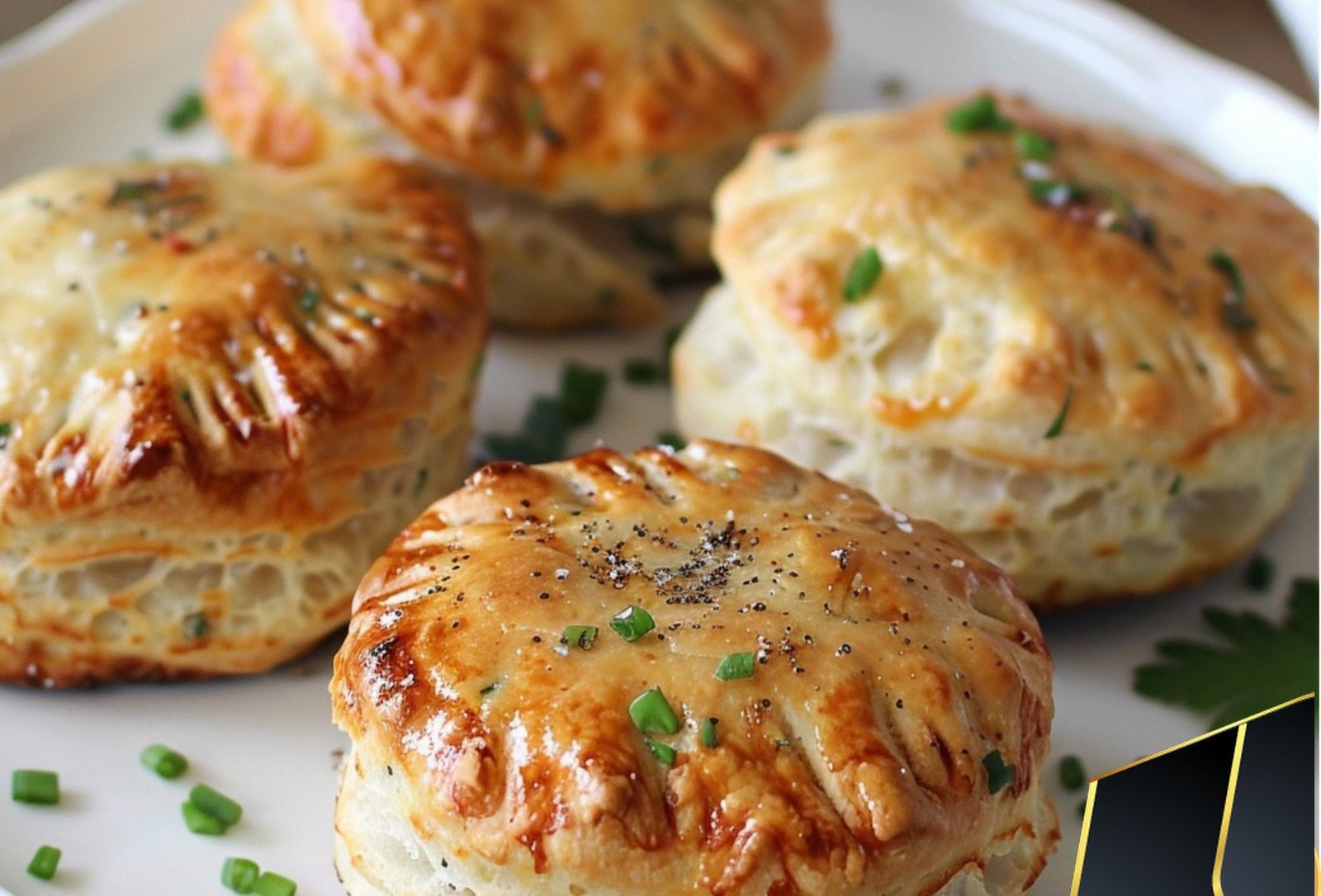 Chicken Pot Pie Biscuits